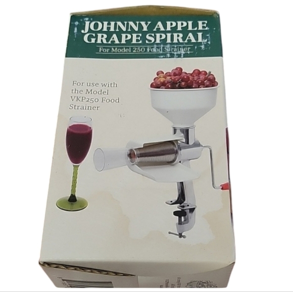 Root & Branches Johnny Apple Grape Spiral for Model 250 Food Strainer VKP250-4 - Picture 2 of 4